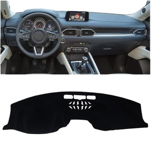 Alfombrilla para salpicadero Interior de coche de Venta caliente de fábrica adecuada para <span class=keywords><strong>Mazda</strong></span> 2017 CX5 <span class=keywords><strong>CX</strong></span> <span class=keywords><strong>5</strong></span> KF 2018 2019 fibra de poliéster - Product Image 1