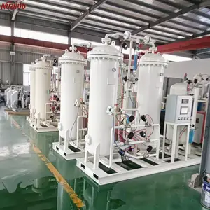 NUZHUO Fábrica Venta caliente 5Nm3/H 96% Estación de llenado de oxígeno Planta de fabricación de oxígeno Máquina generadora de gas