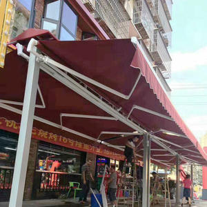 Pas cher Prix Gazebo Auvents Rétractables En Gros Parasols Voiture Pare-Soleil Pliant Auvent Avec Des Murs 4x2m À L'extérieur - Product Image 3