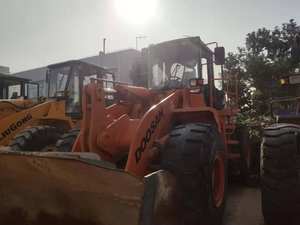 Chargeuse sur pneus Doosan d'occasion, chargeuse sur pneus coréenne Doosan DL503 à vendre - Product Image 6