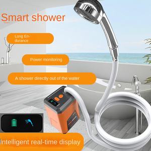 <span class=keywords><strong>Douche</strong></span> électrique extérieure portative pour la conception simple de ménage rural pour le chantier de construction et le dortoir pour le champ de bain - Product Image 3