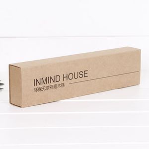 [Sur mesure uniquement] Boîtes cadeaux pliables en papier kraft avec fenêtre, imprimables avec logo, pour thé, bonbons, cosmétiques - Product Image 1