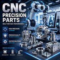 Pièces de boîtier d'articulation pour bras de robot humanoïde usinées CNC en aluminium et acier inoxydable, service de précision personnalisé, brochage, perçage, usinage par fil
