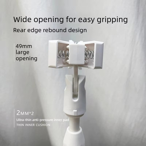 ขายึดโคมไฟเล็บ LED 360 องศา ขายึดเครื่องแบบหมุนได้ ที่ยึดคลิปไฟยูวี สามารถวางโทรศัพท์มือถือได้ - Product Image 3