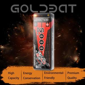 Manufacturer RC Lipo battery 2S 7,4 mAh 5000 v 80C toys packet battery with case Download High rate - Product Image 4