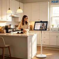 HRAY TV Lantai Kapasitif 27 Inci 10 Titik dengan Speaker Ganda untuk Yoga Keluarga, Latihan Online, Mendukung OEM ODM