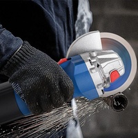 Polisseuse d'angle coulissante multifonctionnelle sans balais, électrique, robuste, de qualité industrielle, pour bricolage, 11000 tr/min, avec disque de meulage