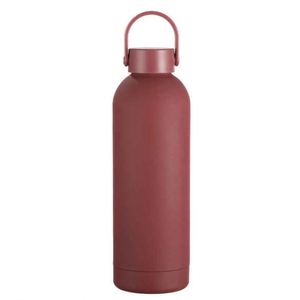 Stainless Steel Vacuum Insulated Water <b>Bottle</b> With Handle Minimalist Design For Travel All Colors Available - Product Image 3