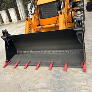 Chargeuse-pelleteuse sur pneus JCB 3CX d'occasion, modèle 2023, 8 tonnes de charge utile, godet de 1,1 m, équipement de construction à moteur, prix bas, bonne qualité - Product Image 4