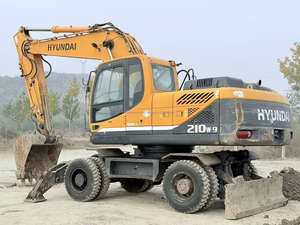 Excavadora de ruedas Hyundai 210W-9 altamente eficiente 90% nueva excelente capacidad operativa Cummins Motor gran oferta Corea Nacional IV - Product Image 4