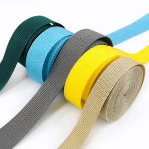 Sangle en coton polyester élastique colorée personnalisée en usine pour sacs, textile de maison et vêtements - Product Image 4