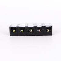 Bloque de Terminales Fijo de Alta Corriente TC STB-1005, Caja de Distribución con Conexión por Tornillo, Bloque de Terminales de 5 Polos, 100A, 600V, Conector de Cables