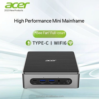 Komputer Desktop Acer I3-N305 Memori 16G SSD512GM.2 Wifi6 Komputer Mini Built-in Mainframe Kecil Merek Lengkap Mini Mainframe