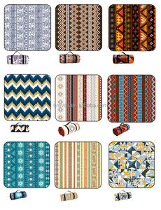 Tapis de pique-nique bohème extra large conçu sur mesure caractéristique de <span class=keywords><strong>camping</strong></span> extérieur pliable et imperméable fabriquée en Chine - Product Image 3