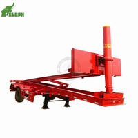 Châssis squelette de remorque porte-conteneur basculant 20 pieds en promotion