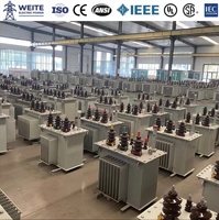 Trafo Distribusi 200kva Berpendingin Minyak 11kv ke 400v 10kV/0.4kV Tiga Fasa Berpendingin Minyak Industri 50hz Tembaga