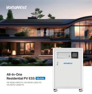 Sistema de Energía Solar VoltaNest de 8kW, 10kW, 12kW, 20kWh, 32kWh, 48kWh, Sistema Móvil Todo en Uno para Almacenamiento de Energía Solar Residencial - Product Image 6