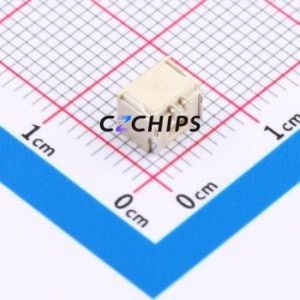 HCZZ0014-2 Wire-to-Board Pin Header SMD,P=1.25mm,Horizontal Mount Connector 1x2P 1.25mm Horizontal Mount GH - Product Image 2