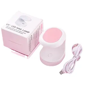 2023 New Arrival Mini UV LED Nail Lamp with USB Cable cosmetiquera Quick Drying Home Use Gel Nail Lamp