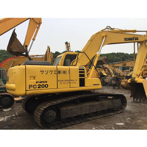 Excavadora Komatsu PC200 de 20 Toneladas de Segunda Mano de Alta Calidad, Bien Mantenida, Gran Potencia, Rendimiento Estable, Precio Económico en Venta - Product Image 2
