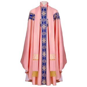 Abito padre prete medievale abito mantello mantello - Product Image 5