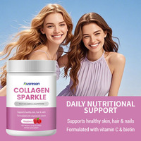 VitaSpring OEM Collagen Peptide Sparkle Powder Vitamine C Biotine Éclaircissant pour la Peau Multi-Collagène Complément Collagène Poudre Éclatante