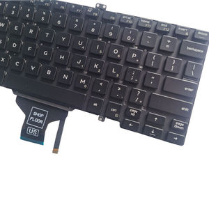 Đen Backlit chúng tôi bàn phím cho vĩ độ Dell 5400 5401 5410 5411 7400 3400 7410 Bàn phím nội bộ - Product Image 4