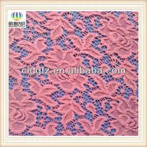 MG1017 Fashion stretch bonded lace fabric