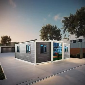 <span class=keywords><strong>CND</strong></span> Factory 20ft 30ft 40ft Casa de expansión plegable 3 en 1 Material de panel sándwich de acero duradero Casa de contenedores expandible - Product Image 6