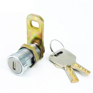 Cylindre de serrure de porte à came à fossettes en alliage de zinc moulé sous pression, à clé identique. - Product Image 1