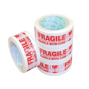 Cinta Adhesiva Frágil con Impresión de 1.89 Pulgadas x 180 Pies (60 Yardas), Resistente para Envíos y Sellado de Cajas - Product Image 4