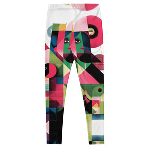 Leggings Deportivos Sin Costuras para Gimnasio y Yoga - Cintura Elástica, Tejido Elástico, Spandex Estampado, Ropa Deportiva Informal - Product Image 5
