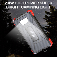 Chargeur solaire portatif Offres Spéciales de PowerBank d'OEM/ODM banques de puissance à énergie solaire imperméables de la batterie externe 10000mah