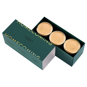 Bán buôn tùy chỉnh nến thơm bao bì bên ngoài hộp vật liệu tái chế hộp cho nến - Product Image 1