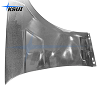 Body Kit Serat Karbon Mobil, Fender Depan Samping Serat Karbon untuk Mercedes-Benz E-Class W212 E200 E300 E63 2013-2016