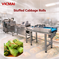 Machine automatique de fabrication de Sarma, rouleaux de chou farcis Dolma, pour la transformation alimentaire du Moyen-Orient et d'Europe