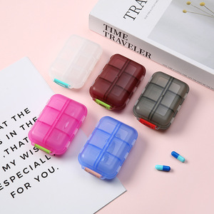 กล่องยาแบบพกพา 12 ช่อง 2 ชั้น ปิดสนิท สำหรับเดินทาง พร้อมฝาปิดและช่องแบ่ง - Product Image 4
