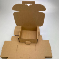 Boîte d'emballage en papier ondulé personnalisée pour commerce électronique à prix d'usine boîtes d'expédition kraft pour petites entreprises