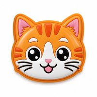 Patch 3D en chenille PVC souple, motif chat, badge de dessin animé personnalisé, thermocollant, forme fleur/lettre/coeur pour sac à dos et chapeau