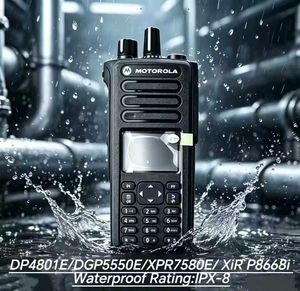 Radio bidirectionnelle portable XPR7550e FKP VHF/UHF AES256 GPS IP68 étanche, radio haute puissance, radio longue portée - Product Image 4