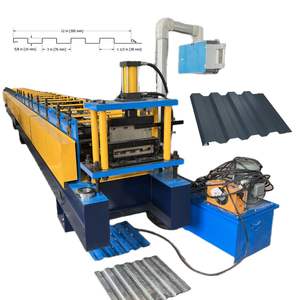 Jauge 22 24 Métal <span class=keywords><strong>Acier</strong></span> Aluminium Décoratif <span class=keywords><strong>Joint</strong></span> Caché Metafor Fixation Dissimulée Revêtement Panneau Mural Rouleau Formant Machine - Product Image 1
