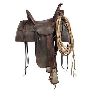 Selle de Cheval en Cuir Véritable Durable BS International pour Hommes et Femmes, Selle de Course avec Arceau en Bois et Quincaillerie SUS304 - Product Image 5