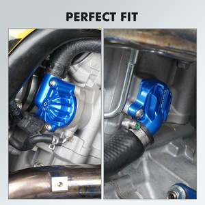 Cubierta de Entrada y Salida de Bomba de Agua NICECNC para <span class=keywords><strong>Yamaha</strong></span> <span class=keywords><strong>Raptor</strong></span> 700 YFM700 R 2006-2020 <span class=keywords><strong>2021</strong></span> 2022 2023 2024 2025 2026 - Product Image 2