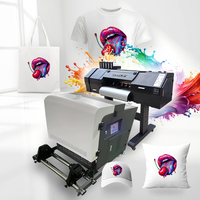 Usine Personnaliser Sports Tshirt Machine D'impression Transfert De Chaleur Textile Caps 70 Imprimante DTF XP600 I1600 I3200 avec Shaker Dryer