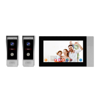 Téléphone de porte intelligent Wifi Villa Interphone vidéo Ce Iso Rohs Interphone vidéo de porte certifié Wifi avec écran tactile