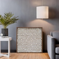 Boîte à Ombres Murale Artistique DIY Moderne Art Déco Faite à la Main en Bois Écologique de Qualité Supérieure avec Papier de Riz Imperméable pour Bureau