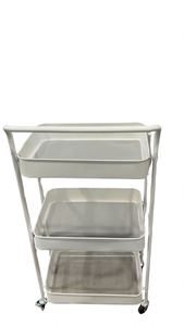Modern Stainless Steel Foldable Cart Foldable Kitchen Gadgets 3 Layers Sample Available Easy Bulk Order Premium Folding Cart - Product Image 3