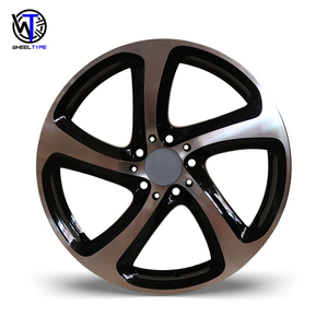 Jantes forgées 17 18 19 20 21 22 16 -32 pouces, jantes 5X112, ET <span class=keywords><strong>43</strong></span> mm, jantes en alliage d'aluminium noir personnalisées pour Mercedes Benz - Product Image 1