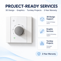 Termostato Inteligente WiFi HY533 para Caldera y Calefacción por Suelo Radiante; Relé Dual de 16A/3A, 90-240V, Control por Aplicación Tuya para Hoteles y Oficinas