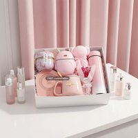 Coffret Cadeau en Gros d'Usine : Tasse Thermostatique, Bouteille Isotherme, Mug en Céramique pour le Thé et le Café – Idéal Fête des Mères, Saint-Valentin, Mariage